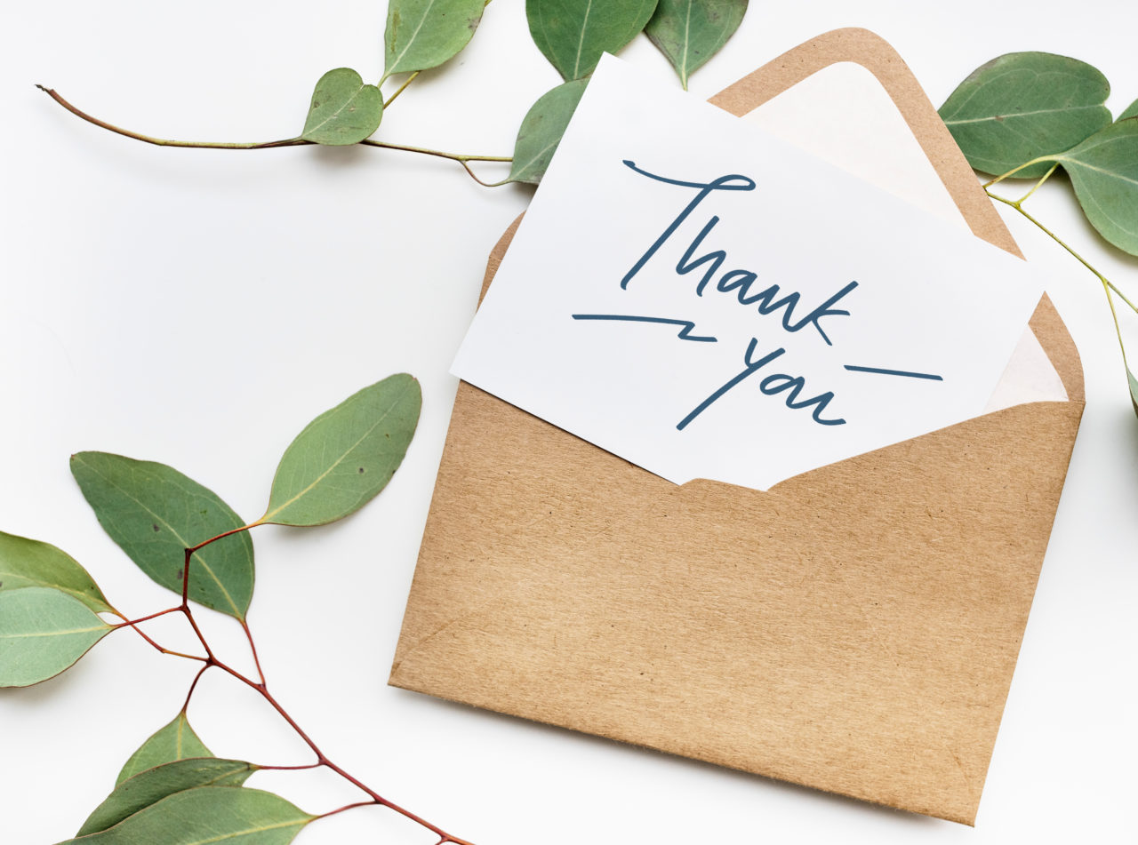 Thank,You,Card,In,An,Envelope